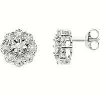 Ohrringe Comete Dame Momenti in Weißgold Diamante ORB 1077